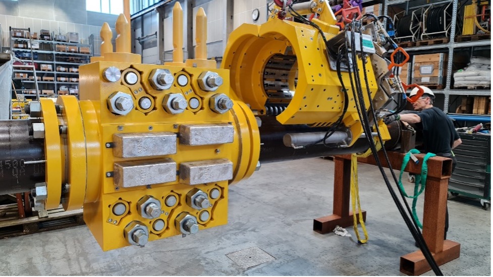 IK-Subsea | High Pressure PRS for multiple pipe dimensions - IK-Subsea